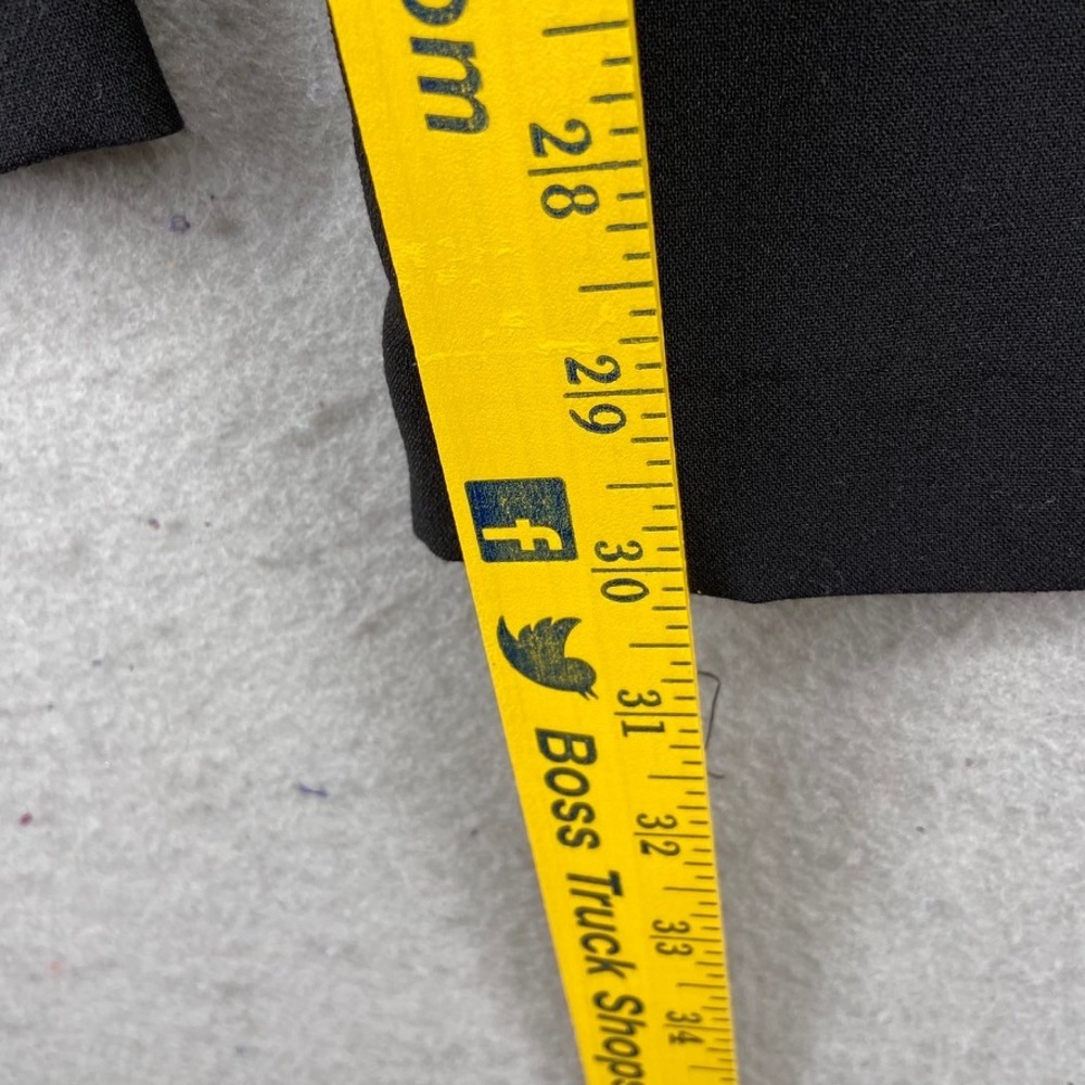 1.STATE Pants Womens Sz 14 Black Split Hem Side Zip Career Office - Picture 7 of 12